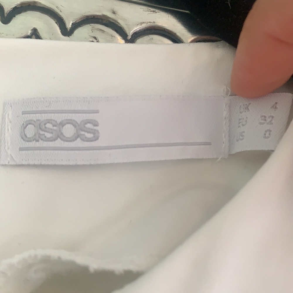 ASOS Dramatic Ruffle Bell Dress/Top Long Sleeve - Picture 7 of 11